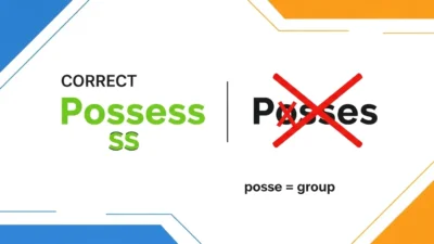 Possess vs Posses