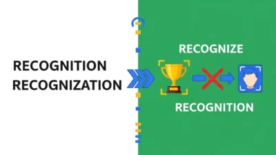 Recognization vs Recognition
