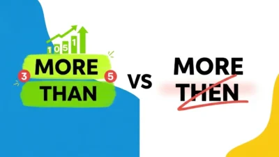 More Then vs More Than