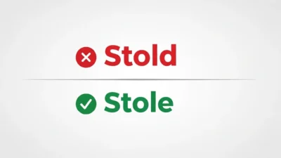stold vs stole