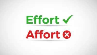 Effort vs Affort