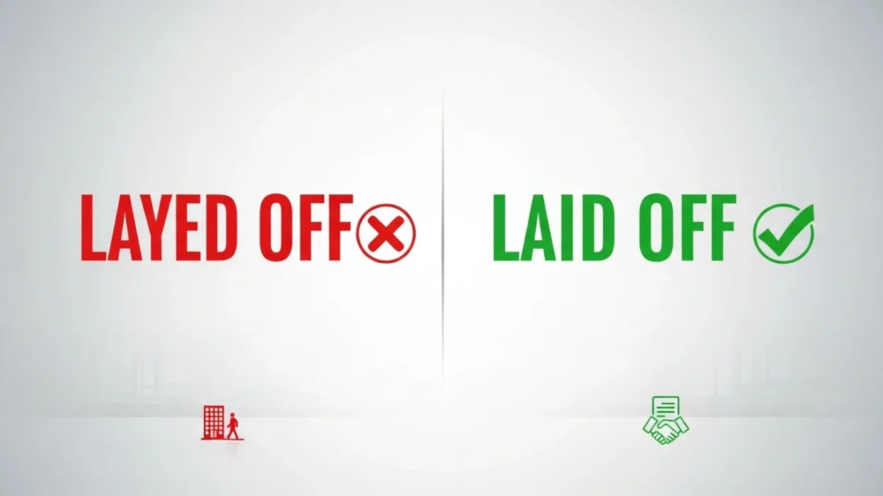Layed Off vs Laid Off