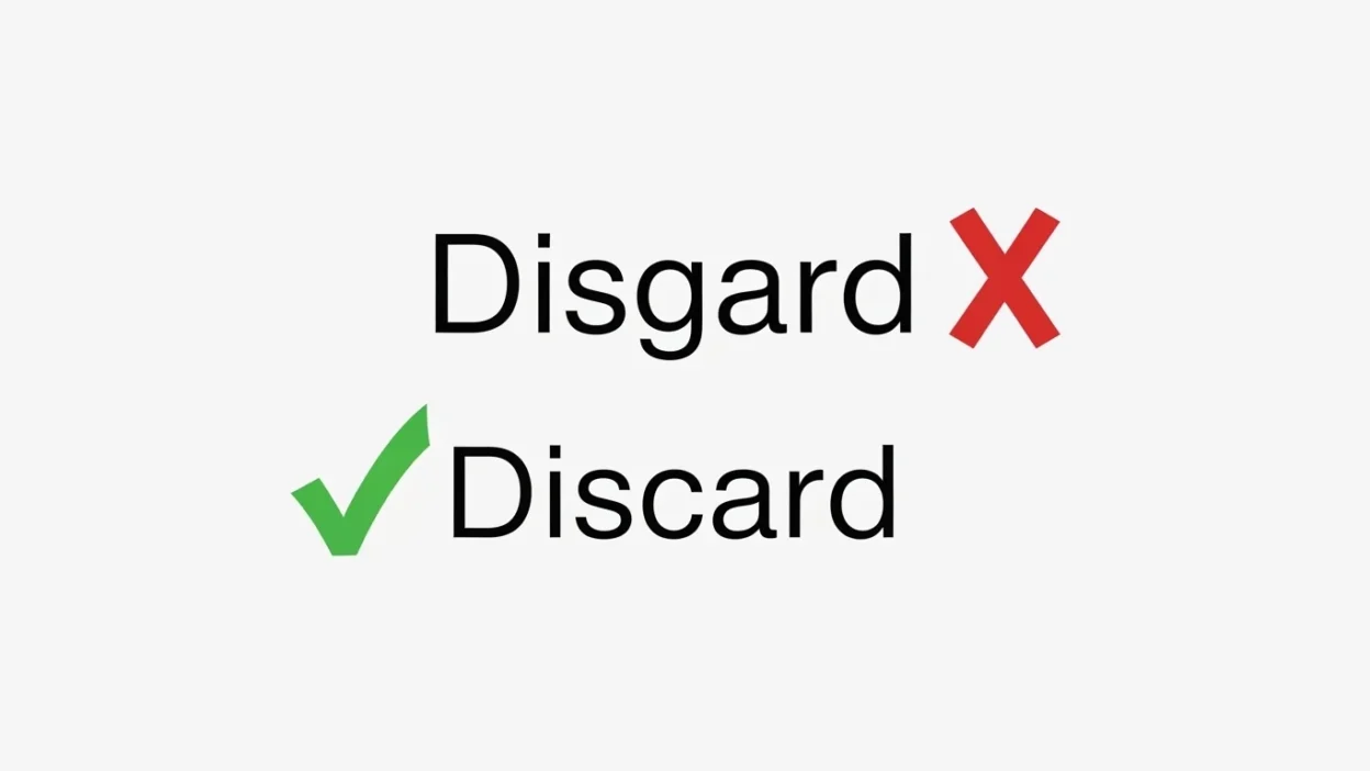 Discard vs Disgard
