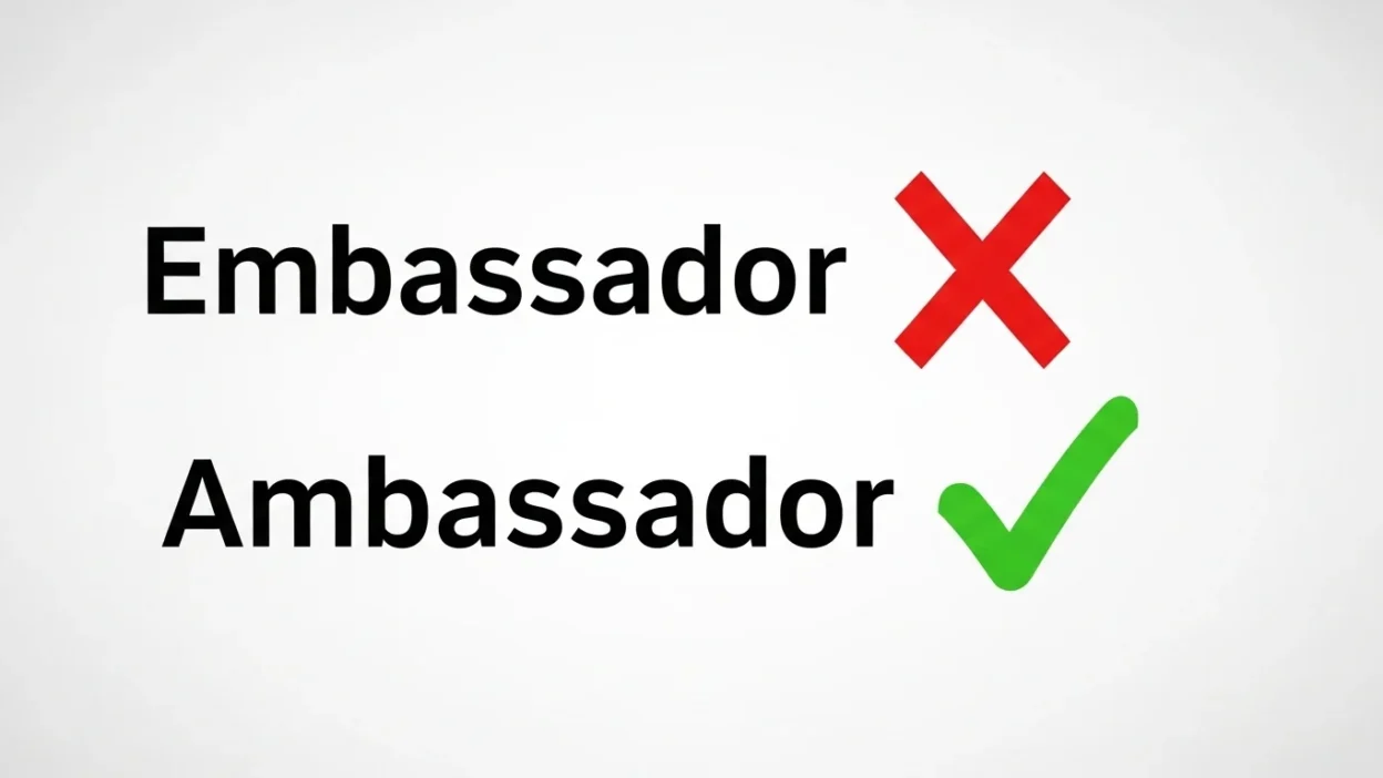 Embassador vs Ambassador