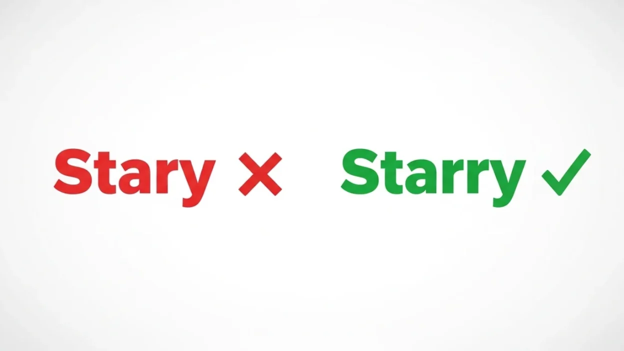 Stary vs Starry