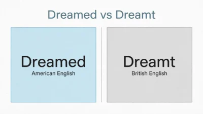 dreamed vs dreamt