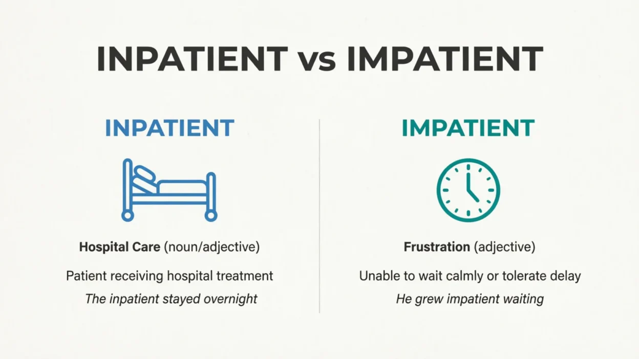 inpatient vs impatient
