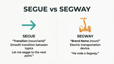 segway vs segue