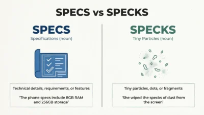 specs vs specks