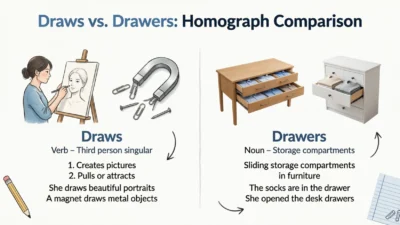 draws vs drawers