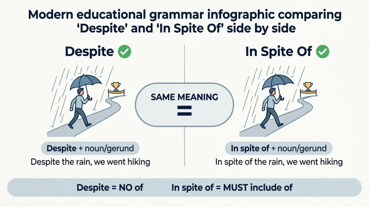 despite or in spite