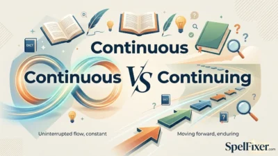 Continuous vs Continuing