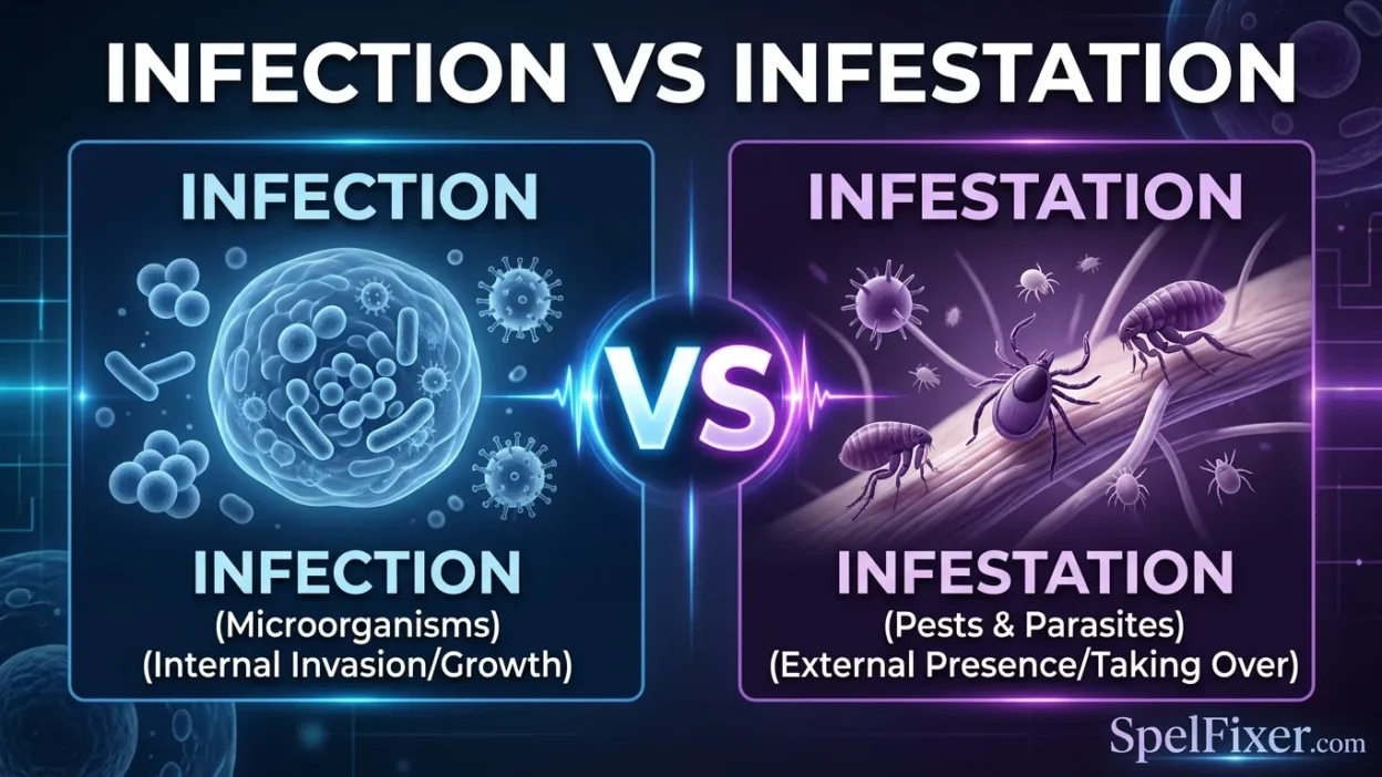Infection vs Infestation