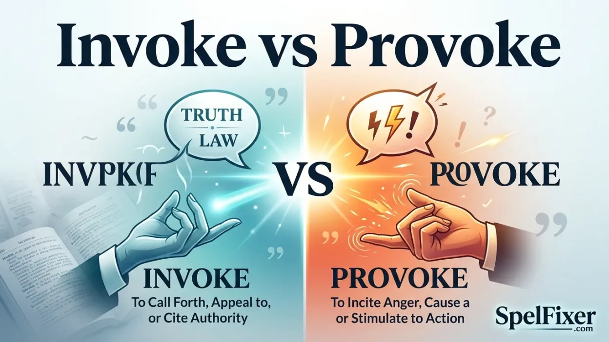 Invoke vs Provoke