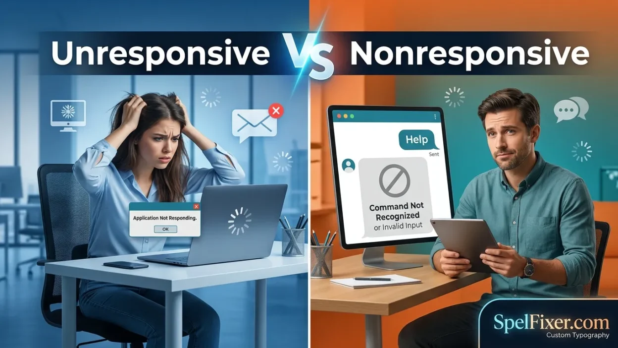 Unresponsive vs Nonresponsive