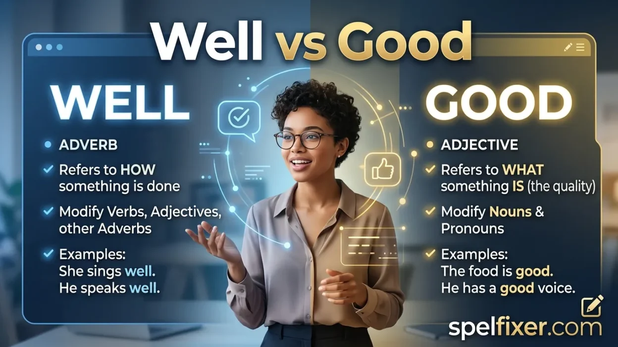 Well vs Good