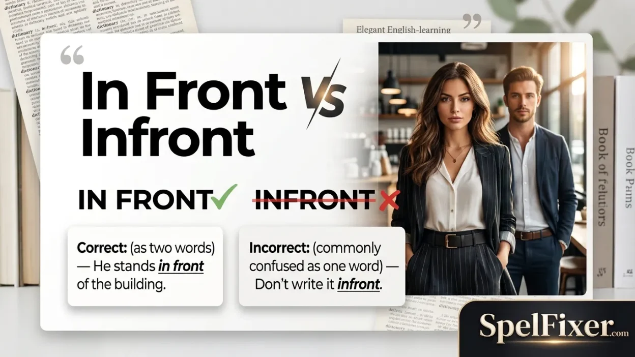 In Front vs Infront
