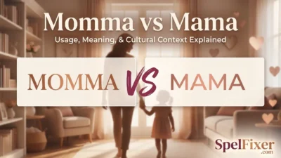 Momma vs Mama