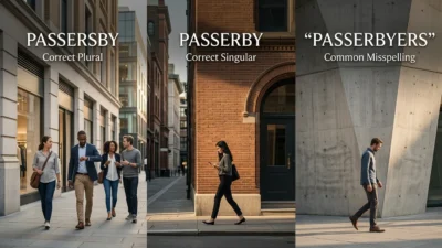 Passersby vs Passerbyers vs Passerby