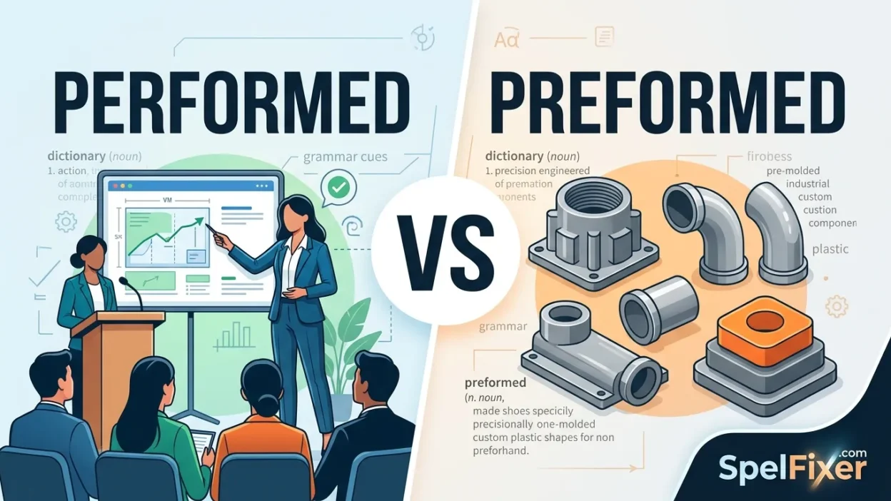 Performed vs Preformed
