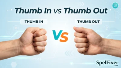 Thumb In vs Thumb Out