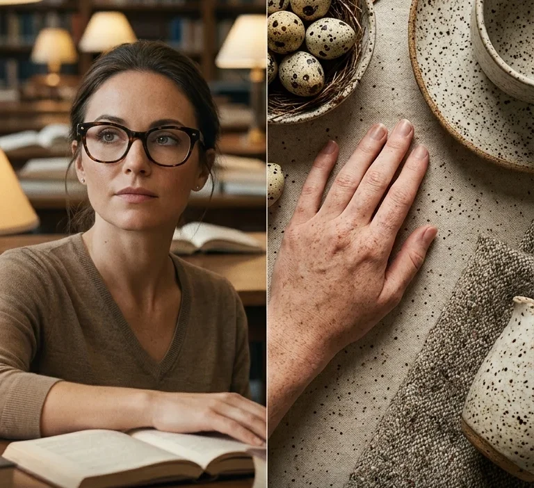 Bespectacled vs Bespeckled